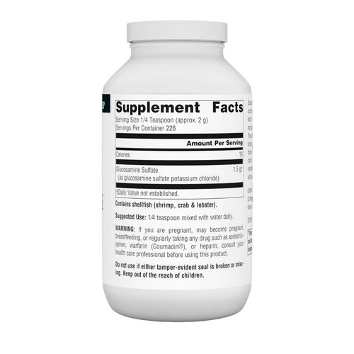 Source Naturals, Glucosamine Sulfate, Powder 16 Oz - Image 2