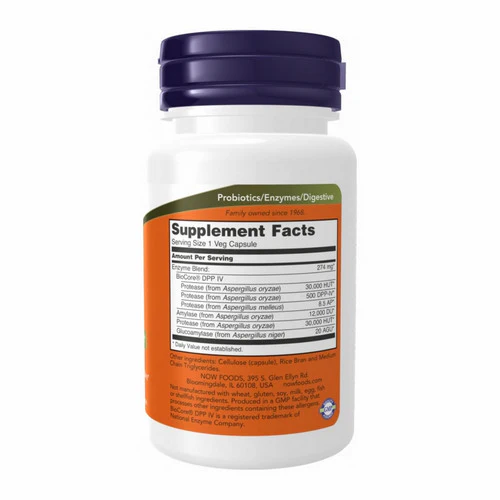 Now Foods, Gluten Digest, 60 Vcaps - Image 2