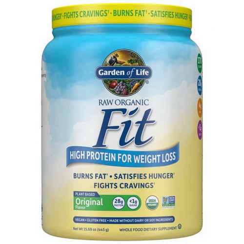 Garden of Life, Gol - Raw Fit Protein, 451 Grams