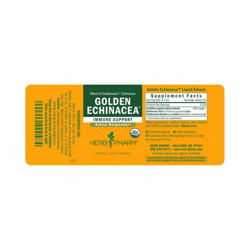 Herb Pharm, Golden Echinacea, 4 Oz - Image 2