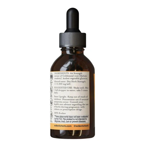 Eclectic Herb, Goldenseal - Liquid, 2 Oz Alcohol free - Image 3