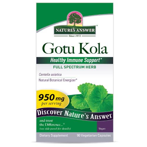 Nature's Answer, Gotu-Kola Herb, 90 Caps - Image 2
