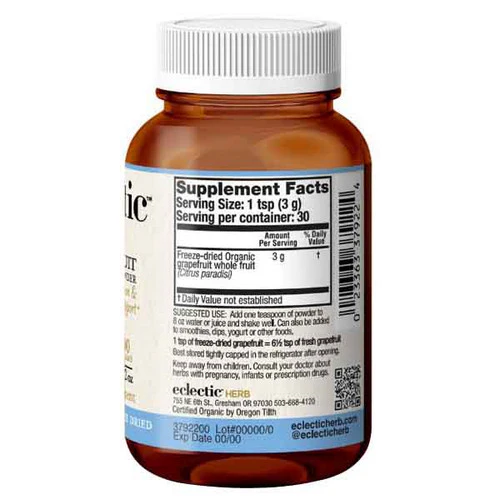 Eclectic Herb, Grapefruit Powder, 90 gm - Image 3