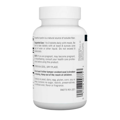 Source Naturals, Grapefruit Pectin, 1000 mg, 60 Tabs - Image 3