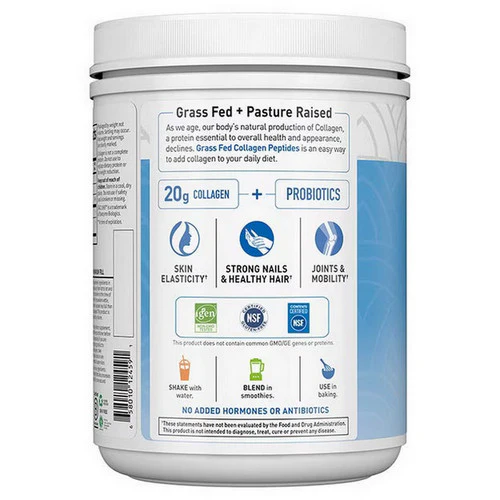 Garden of Life, Grass Fed Collagen Peptides Powder, 19.75 Oz - Image 3