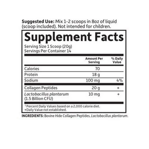 Garden of Life, Grass Fed Collagen Peptides Powder, 19.75 Oz - Image 4
