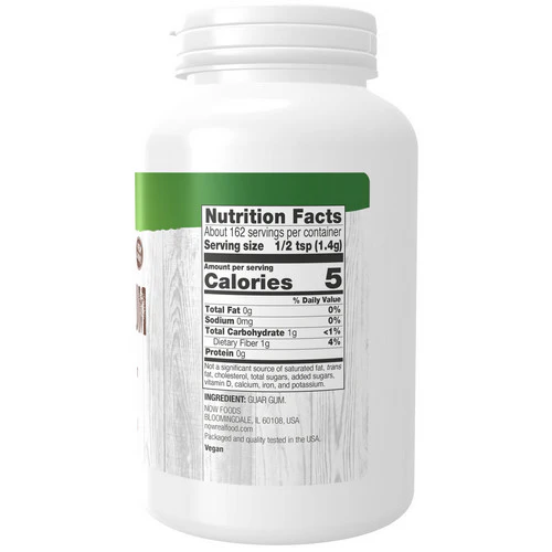 Now Foods, Guar Gum, POWDER, 8 OZ - Image 2
