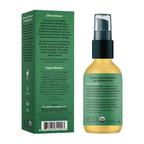 Badger Balm, Hair Oil Jojoba, 59 Ml - Image 2