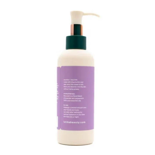 Latika Soap, Hand And Body Cream Calm, 7 Oz - Image 3
