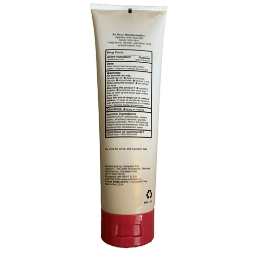 Coloplast, Hand and Body Moisturizer Unscented Cream CHG Compatible 1843, 9 Oz - Image 2