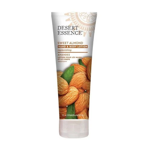Desert Essence, Hand & Body Lotion, Sweet Almond, 8 Oz