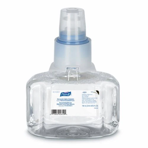 Gojo, Hand Sanitizer Purell  Advanced 700 mL Ethyl Alcohol Foaming Dispenser Refill Bottle, Count of 4