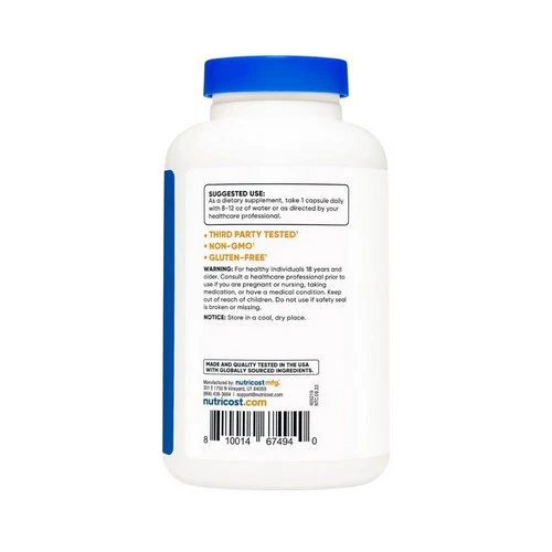 Nutricost, Hawthorn Berry Capsules, 550 Mg, 240 Count - Image 3