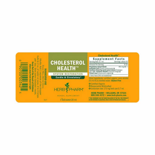 Herb Pharm, Healthy Cholesterol Tonic, 1 Oz - Image 2