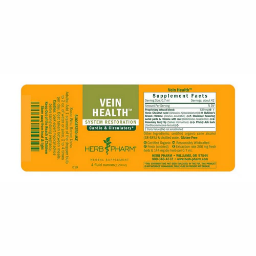 Herb Pharm, Vein Health Tonic, 4 Oz - Image 2