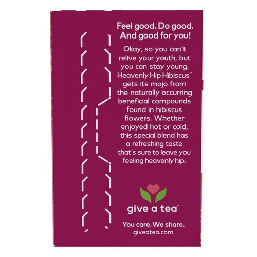 Now Foods, Heavenly Hip Hibiscus Tea Bags, 24 Bags - Image 3