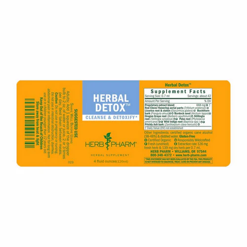 Herb Pharm, Herbal Detox, 4 Oz - Image 2