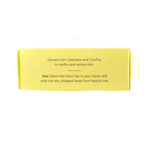 Moon Valley Organics, Herbal Lotion Bar Lemon Vanilla, 1.9 Oz - Image 2