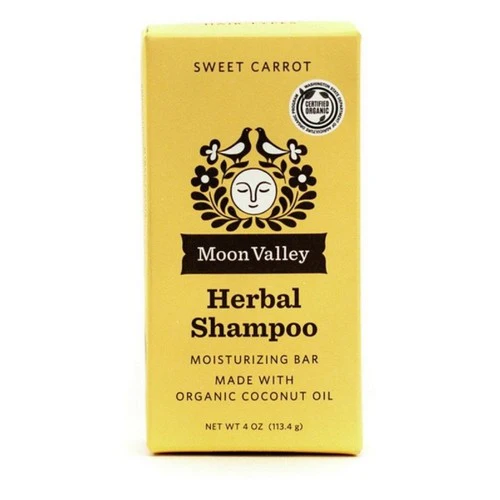 Moon Valley Organics, Herbal Shampoo Bar Sweet Carrot, 3.5 Oz