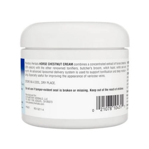 Planetary Herbals, Horse Chestnut, Cream 4 Oz - Image 3