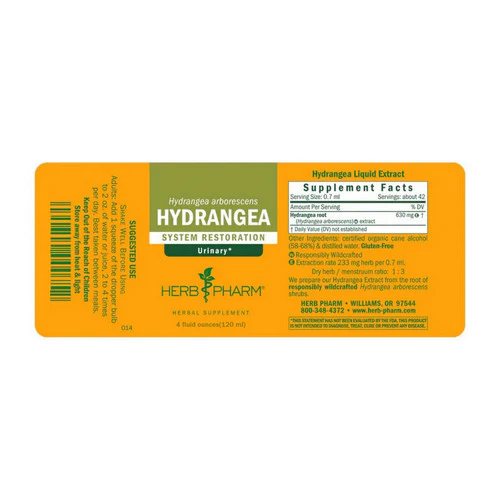 Herb Pharm, Hydrangea Extract, 4 Oz - Image 2