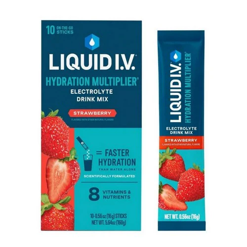 Liquid I.V, Hydration Multiplier Strawberry, 5.65 Oz - Image 2