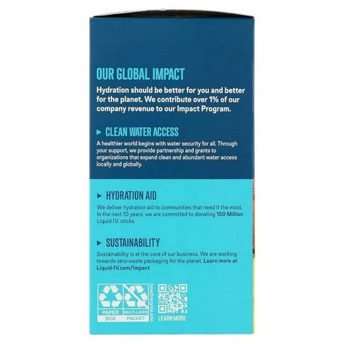 Liquid I.V, Hydration Multiplier Tropical Punch, 5.65 Oz - Image 3