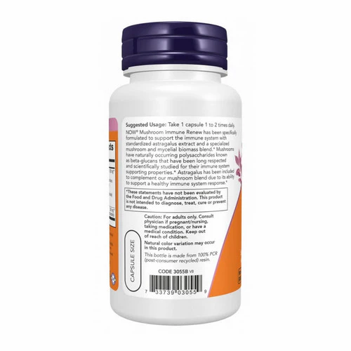 Now Foods, Immune Renew, 90 Vcaps - Image 3