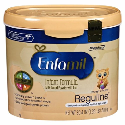 Mead Johnson, Infant Formula Unflavored Canister Powder Iron 472505, Count of 4