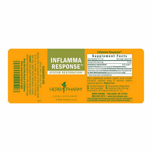Herb Pharm, Inflamma Response, 4 oz - Image 2