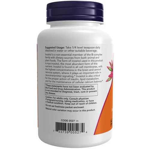 Now Foods, Inositol, Vegetarian 4 OZ - Image 3