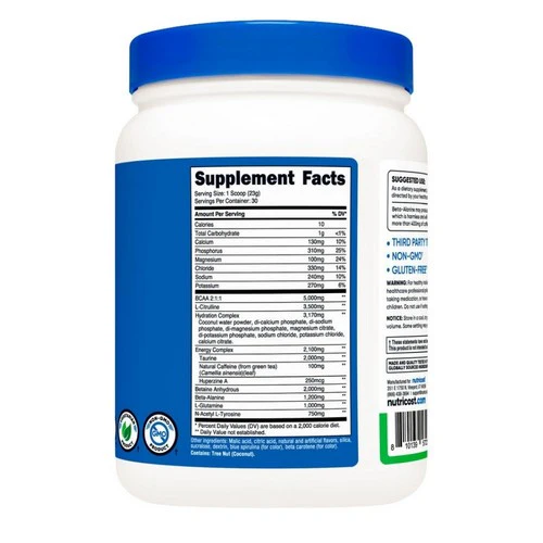 Nutricost, Intraworkout Powder Green Apple, 30 Serving - Image 2
