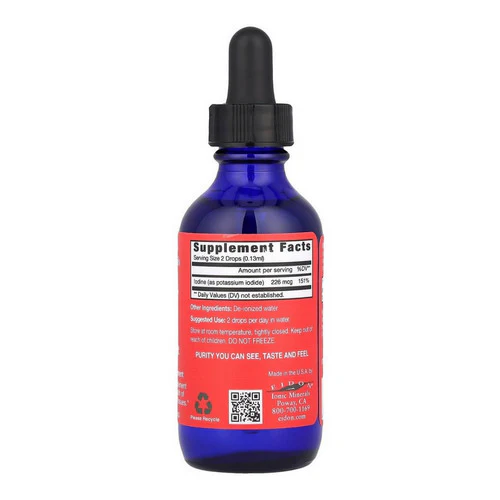 Eidon Ionic Minerals, Iodine Concentrate, 2 Oz - Image 2