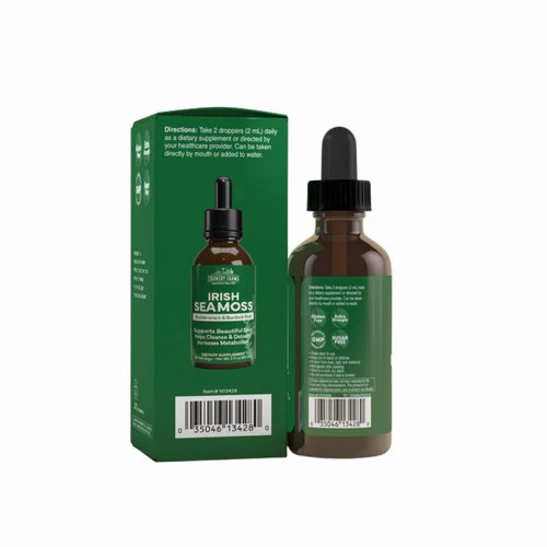 Country Farms, Irish Sea Moss Liquid, 2 Oz - Image 2