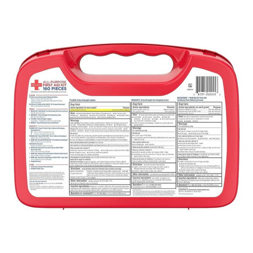 Neutrogena, Johnson & Johnson All Purpose First Aid Kit, 1 Count - Image 2