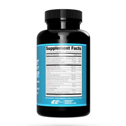EC Sports, Joint Flex Cur Qlife Joint Support, 60 Capsules - Image 3