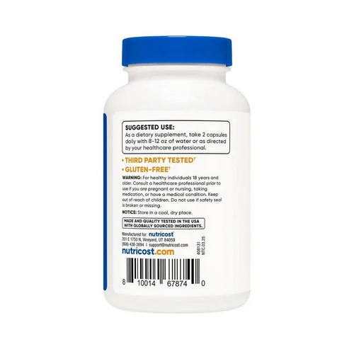 Nutricost, Keratin Capsules, 500 Mg, 120 Count - Image 3