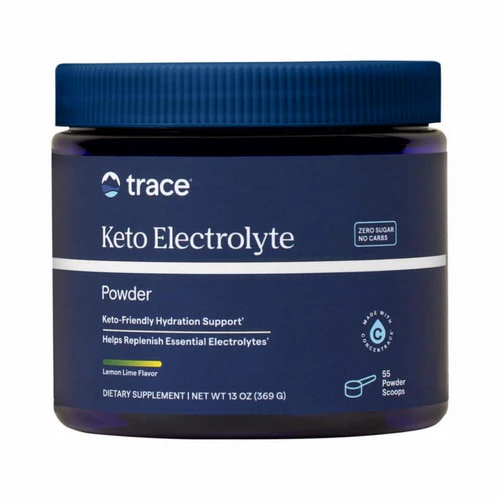 Trace Minerals, KETO Electrolyte Powder Lemon Lime, 55 Servings