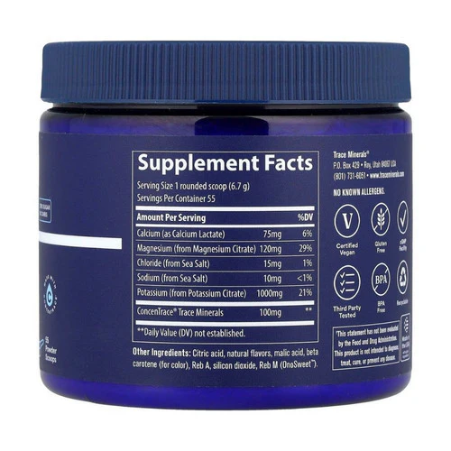 Trace Minerals, Keto Electrolyte Powder Orange, 13 Oz - Image 2