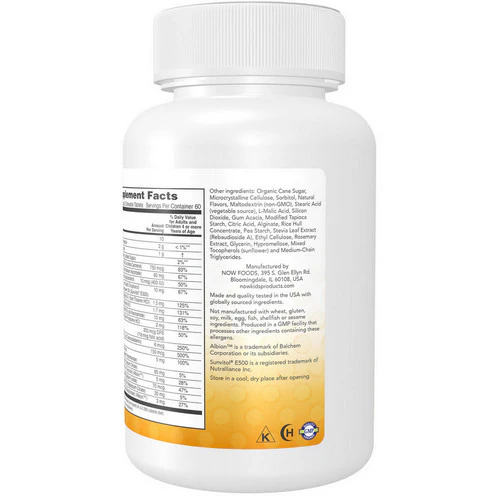 Now Foods, Kid Vits, Berry Blast ,120 Tabs - Image 3