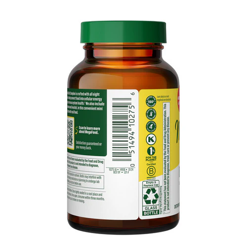 MegaFood, Kids B Complex Mini, 30 Tabs - Image 2