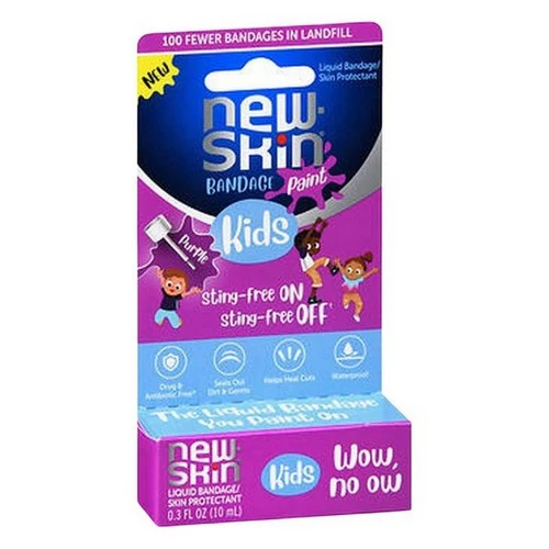 New-Skin, Kids Bandage Paint Liquid, 0.3 Oz