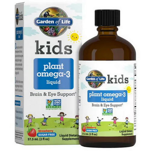 Garden of Life, kids plant omega-3 Strawberry, 2 Oz - Image 3