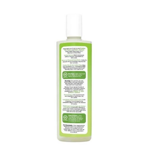 Desert Essence, Kids Shampoo Body Wash Green Apple, 12 Oz - Image 2