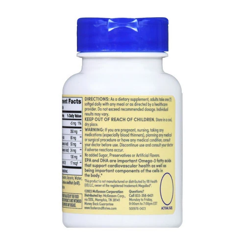 Foster And Thrive, Krill Oil, 350 Mg, 60 Softgels - Image 2