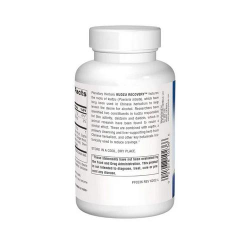 Planetary Herbals, Kudzu Recovery, 120 Tabs - Image 3