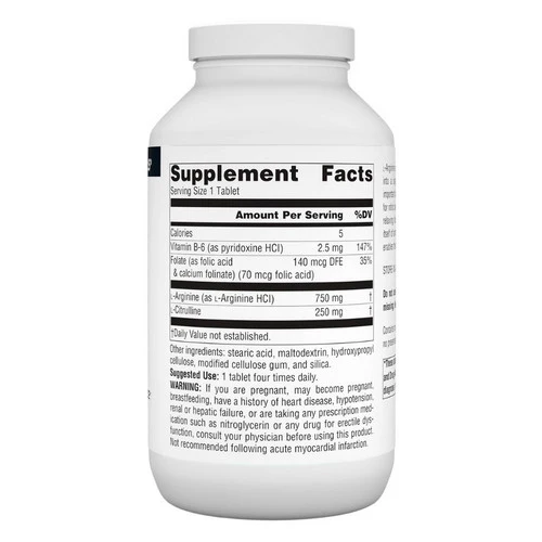 Source Naturals, L-Arginine L-Citrulline Complex, 240 Tabs - Image 2
