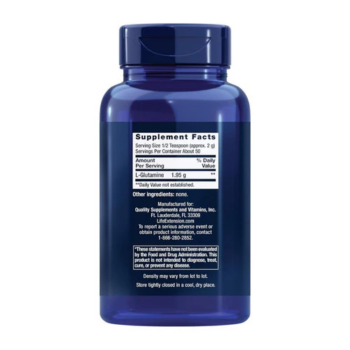 Life Extension, L-Glutamine, Powder 100 grams - Image 2