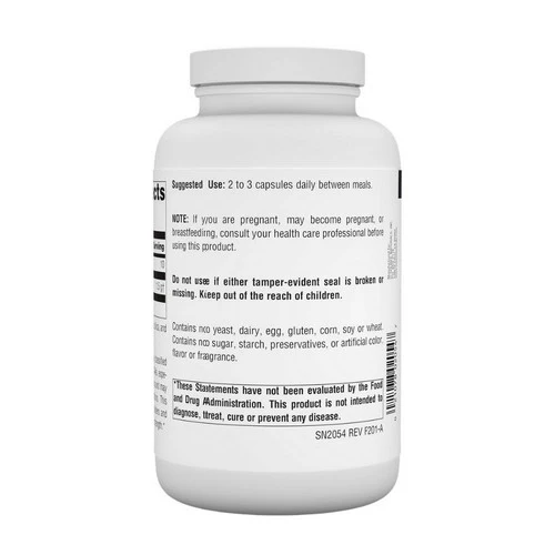 Source Naturals, L-Leucine, 240 Caps - Image 3