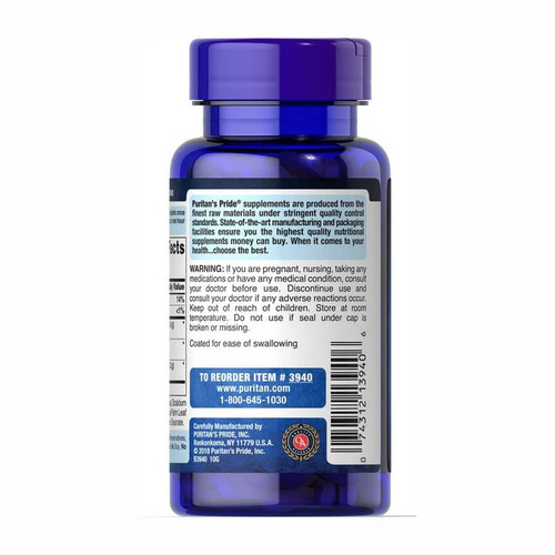 Puritan's Pride, L-Arginine L-Ornithine L-Lysine, 60 Caplets - Image 2
